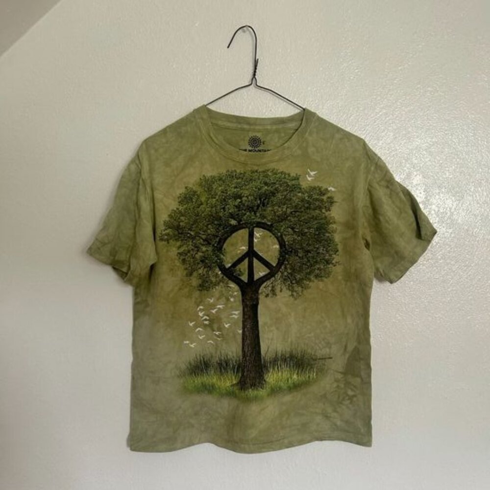 Tree of Life Peace Sign Hippie Shirt